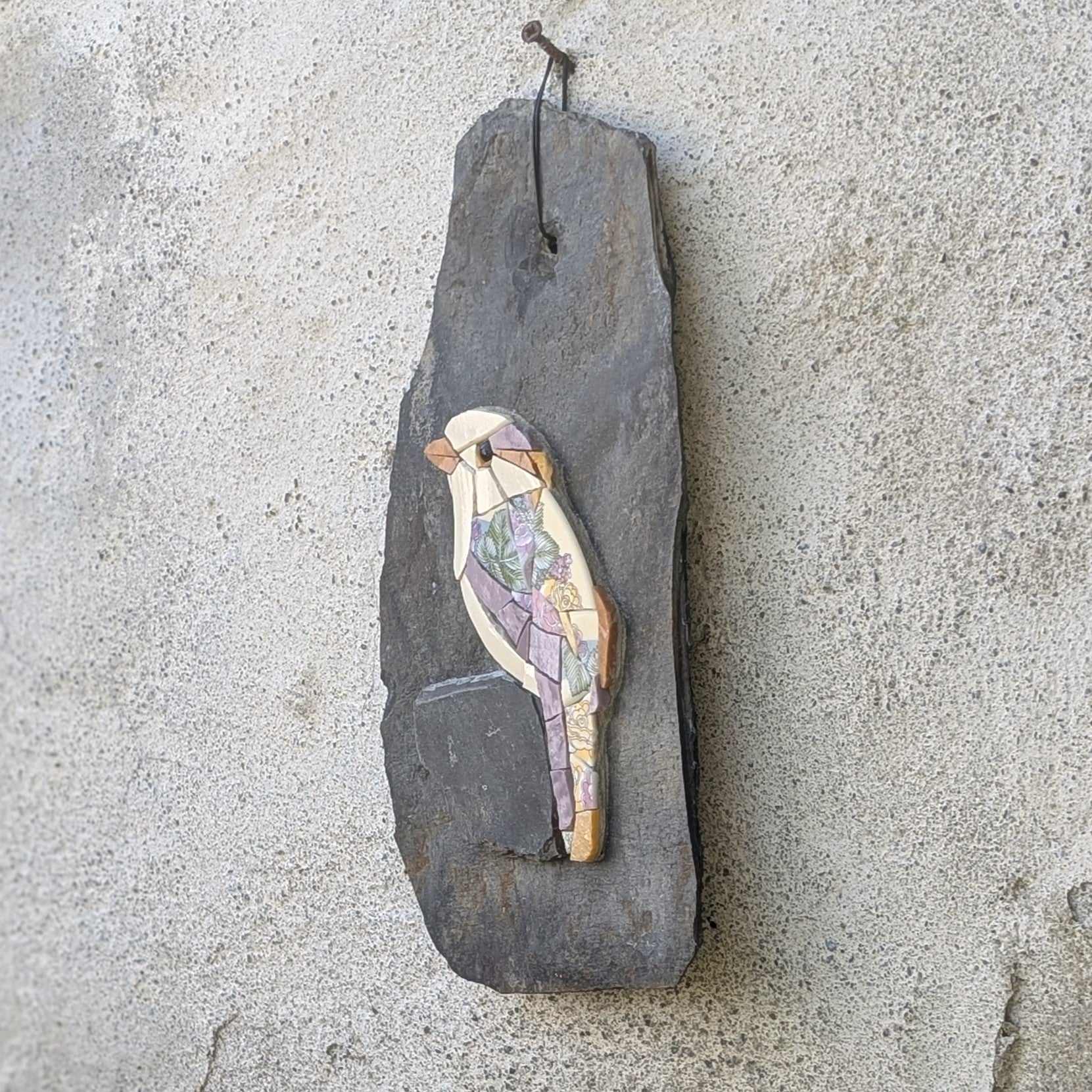 Volière d'ardoise, Oiseau Vintage n° 1