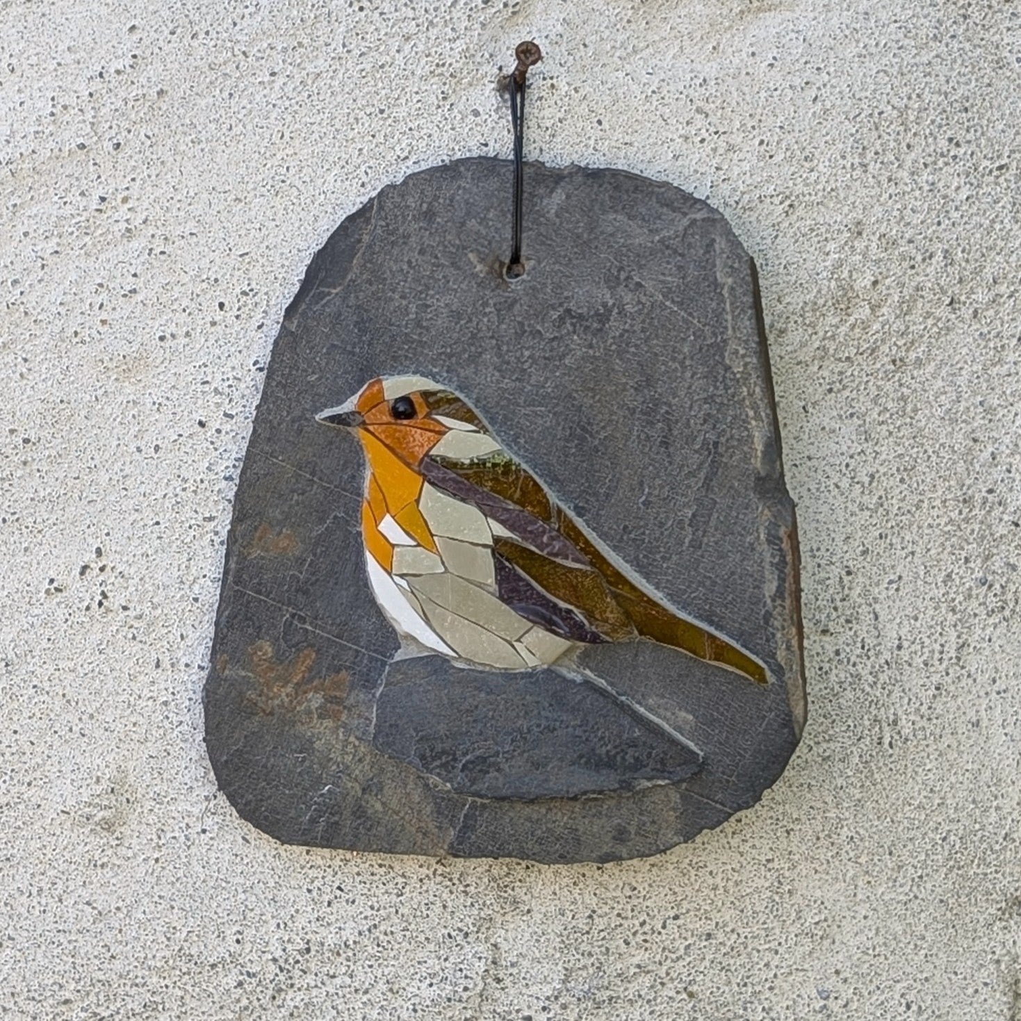 Volière d'ardoise, Rouge Gorge n° 2