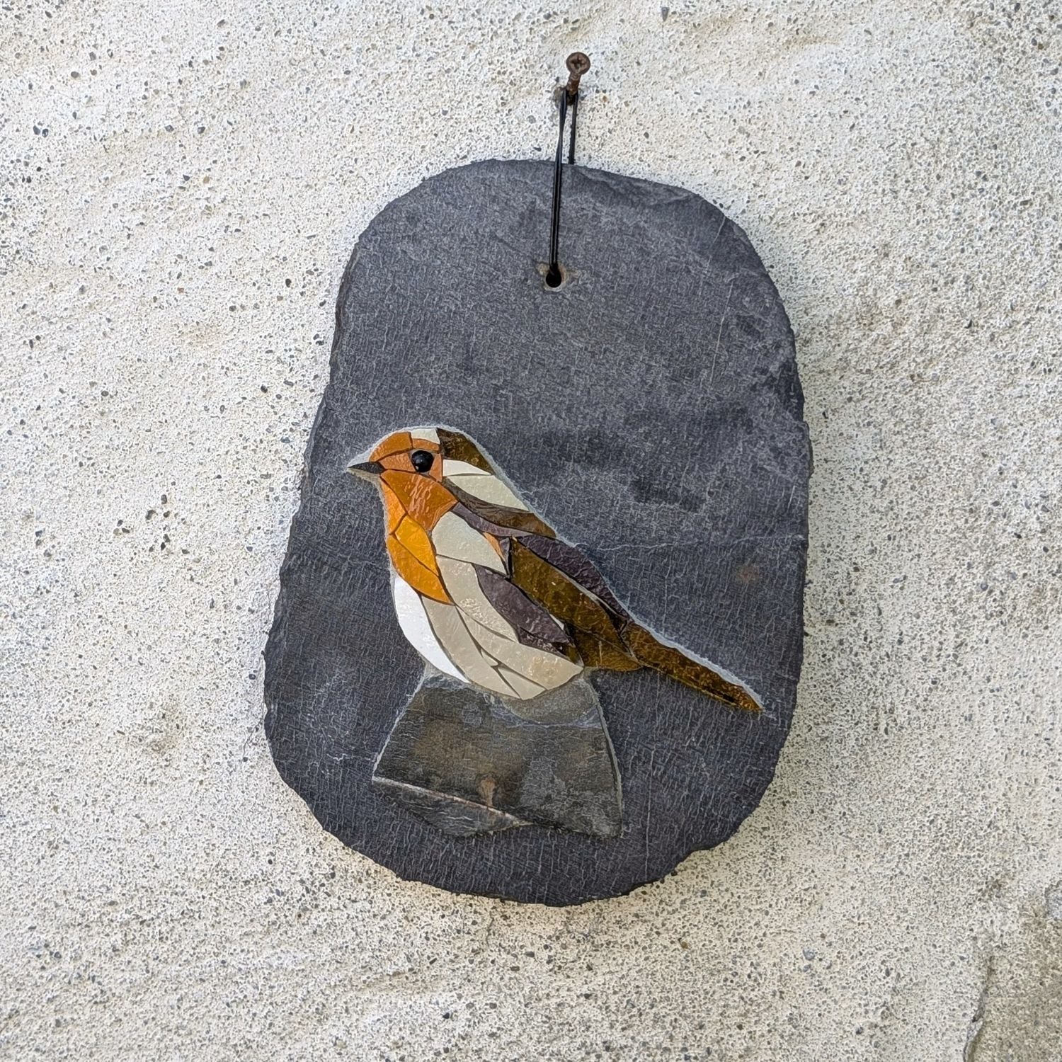 Volière d'ardoise, Rouge Gorge n° 3