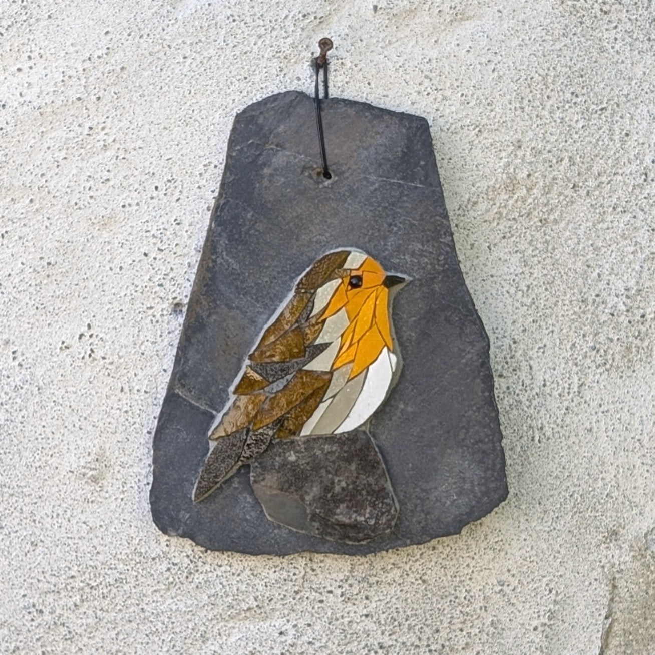 Volière d'ardoise, Rouge Gorge n° 5